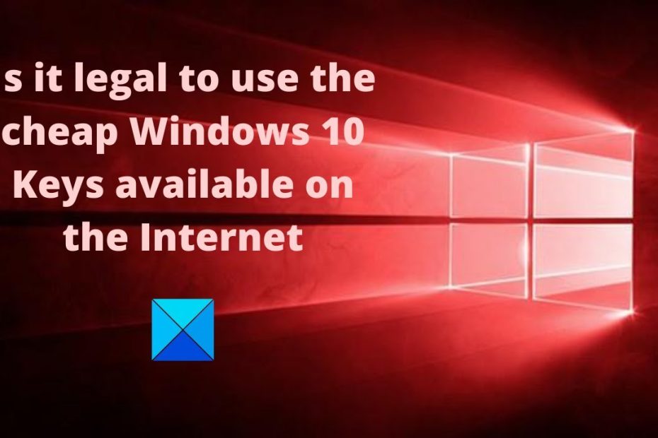 Are Cheap Windows 11/10 Keys Legit? Do They Work?