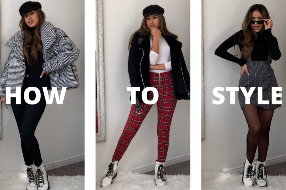 Winter Survival Guide: How To Style White Combat Boots | Everyday Outfit  Ideas - Youtube