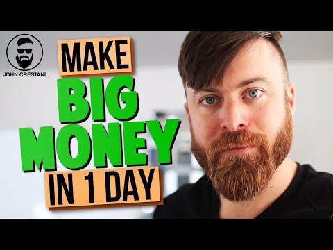 How To Make Quick Money In One Day Online