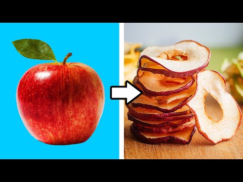 Recept voor appelchips in 3 stappen