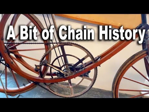 Unveiling Bicycle History: Is This the Original Chain Design? #11
